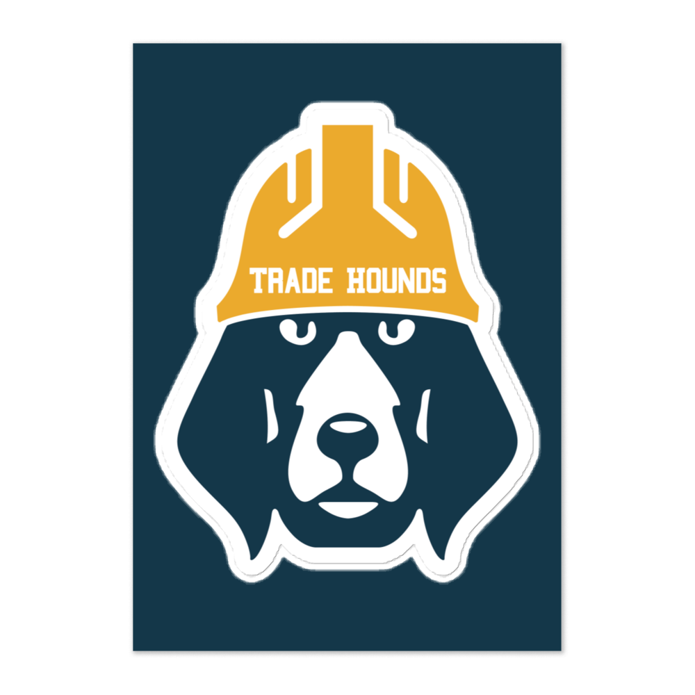 Trade Hounds Jumbo Sticker